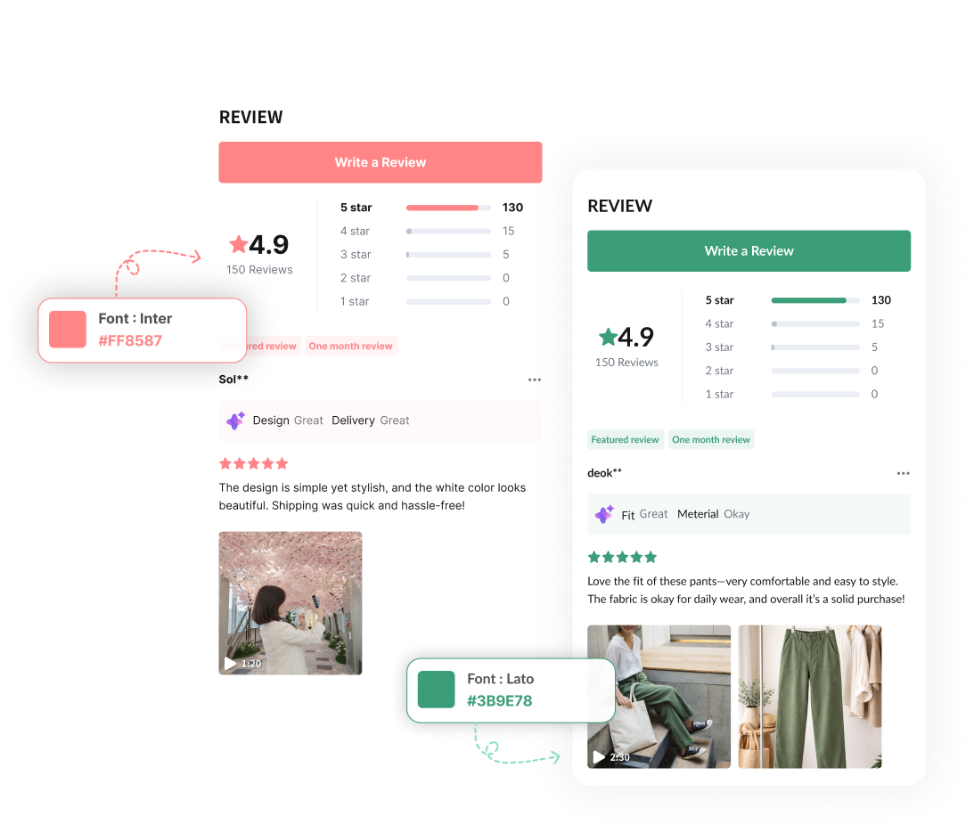 CREMA REVIEW_review marketing_customize