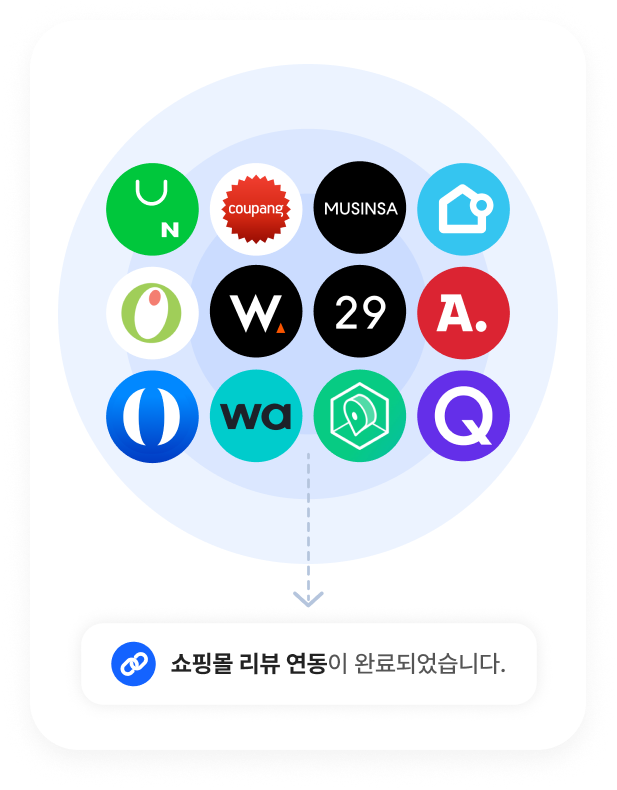 크리마 리뷰 외부 플랫폼 리뷰 연동